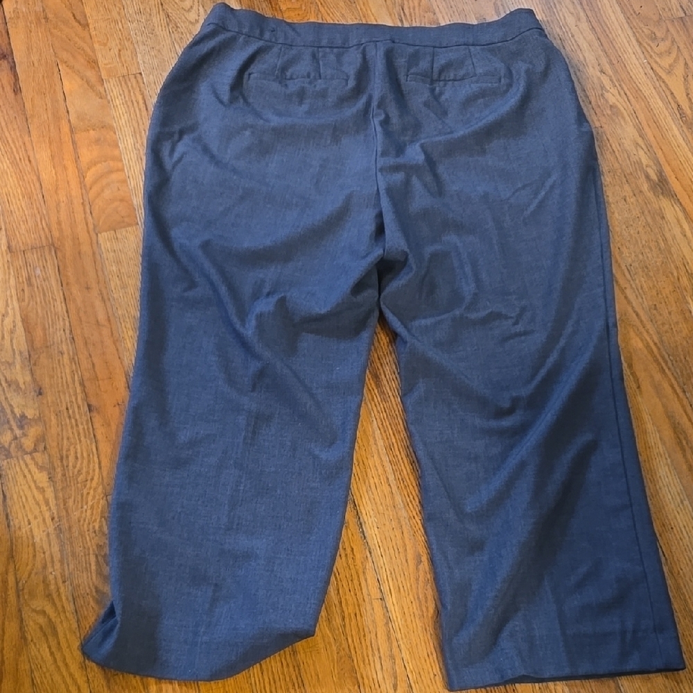 Worthington Gray Trousers Classic Office Wear  18W - Picture 3 of 3